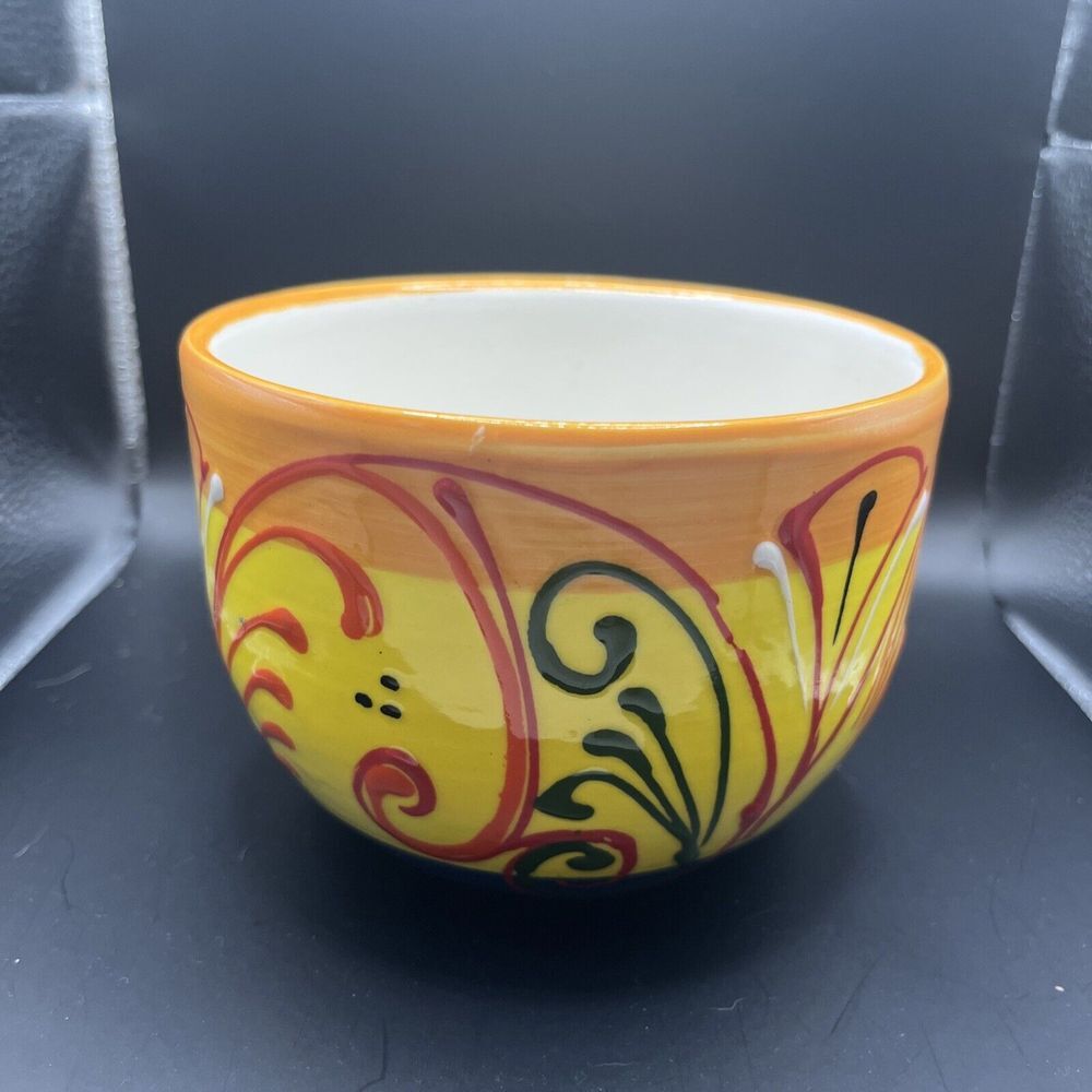 Hand Painted Ceramic Bowl From Spain El Titi - Picture 2 of 4